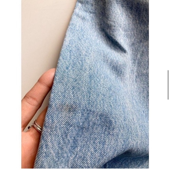 LEVI'S 501 Denim Memories Light Wash High Rise Skinny Cropped Jeans, Size 28 - Picture 6 of 6